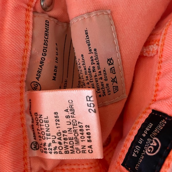 AG Adriano Goldschmeid  Neon Slim Straight Jean - Picture 8 of 12